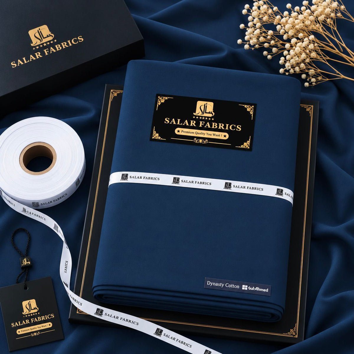 Premium Paper Cotton Blue Zinc